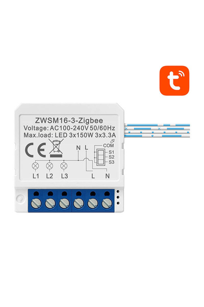 Avatto Întrerupător inteligent ZigBee ZWSM16-W3 TUYA