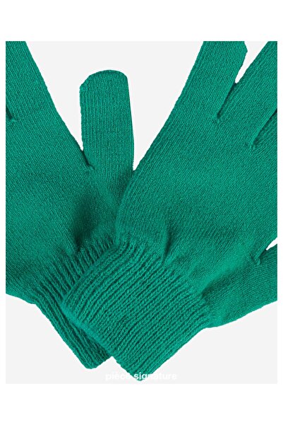 PIECE SIGNATURE 88% Acrylic 12% Elastane, High Quality Colorful Gloves for Boys and Girls (Age 5-8)