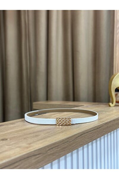 ERDESIGNN CUREA DE DAMĂ CU CATARAMĂ AURIE ALBĂ CUREA PENTRU ROCHIE CUREA PENT...