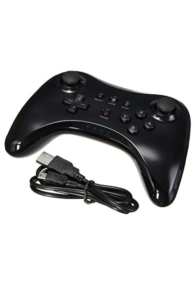 Dobe Wireless Pro Controller compatible with Wii U console + USB charging cable