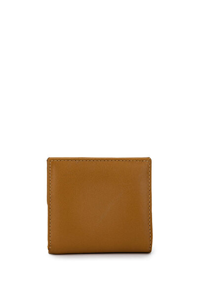 Tamer Tanca Unisex Genuine Leather Mustard Wallet