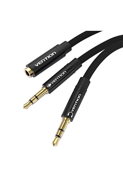 Vention Cablu audio mini jack 3,5 mm F la 2 x mini jack 3,5 mm M BBLBAB 0,6 m...