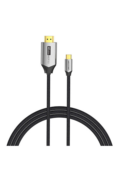 Vention Cablu USB-C do HDMI 2.0 CRBBH 2m, 4K 60Hz (negru)