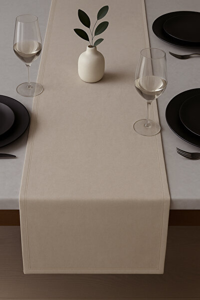 De'Vor مفرش طاولة القهوة ذو المظهر المخملي