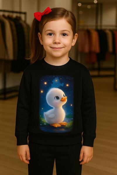 playwear Set Trening cu model de rață de noapte, pentru vârstele 3-4-5-6-7-8-...