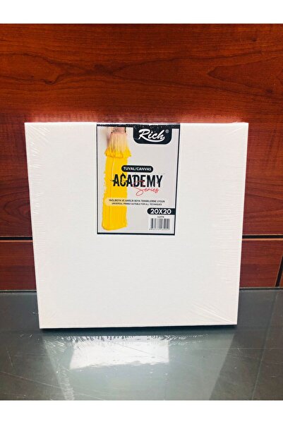 Rich academy 20x20 3 lü tuval set