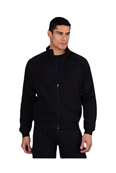 Kappa 371I61W005 Logo Billy Tk Men's Sports Jacket Black
