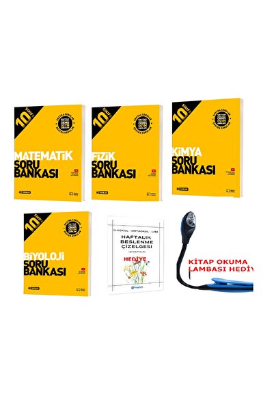 Hız Yayınları 2025-2026 Müfredat 10 Sınıf Sayısal Tüm Dersler Soru Bankası Ge...