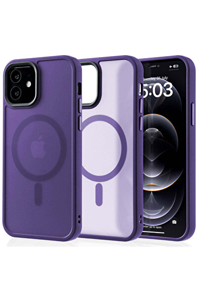 Casey Studios Husa Magsafe iPhone 12/12 Pro, Incarcare Wireless, Margini Ridi...