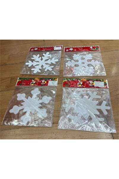 EXİZTİCARET New Year Glass Sticker 1 Pack Model 3