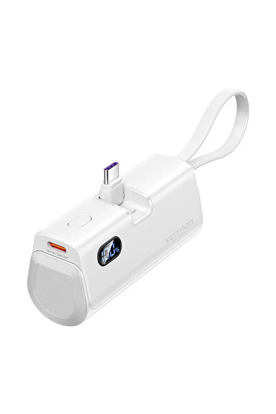 Vention Powerbank LED display 4800mAh 22.5W FHQW0 (alb)