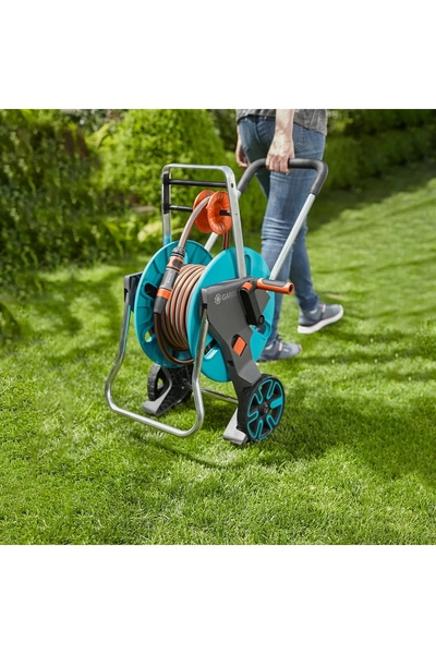 Gardena Aqualroll M Premium 20m Bahçe Hortumu, Hortum Arabası Seti – Alman Ka...