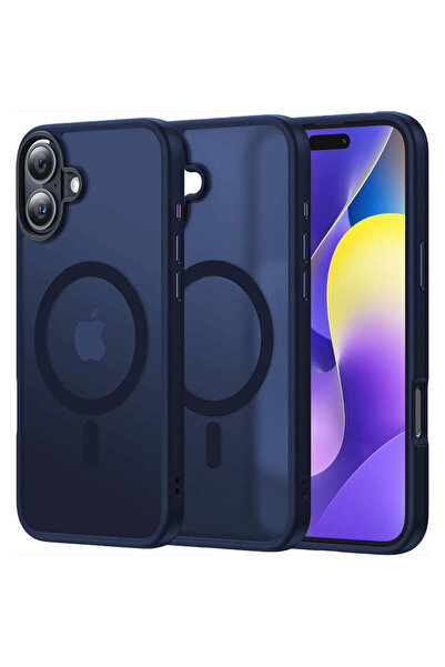 Casey Studios Husa Magsafe iPhone 16 Plus, Incarcare Wireless, Margini Ridica...