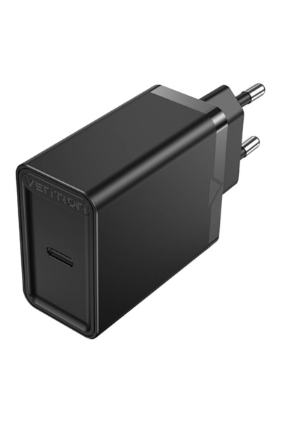 Vention FAIB0-EU USB-C 30W încărcător de perete (negru)