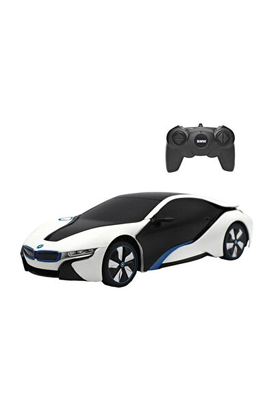 Rastar R/C 1:24 BMW i8 remote controlled car - UV sensitive (white and yellow)