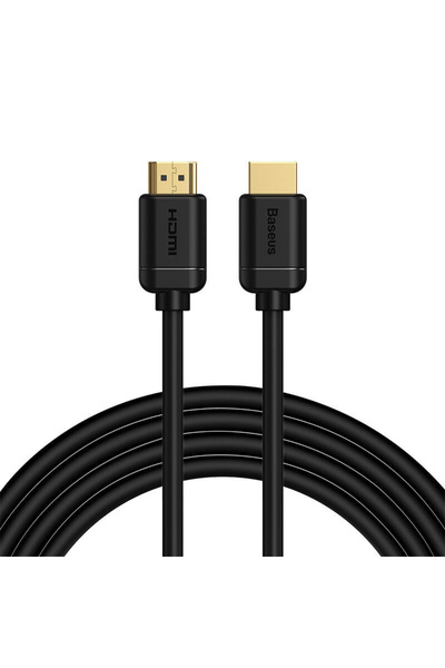 Baseus 2x HDMI 2.0 4K 60Hz Cable, 3D, HDR, 18Gbps, 3m (black)