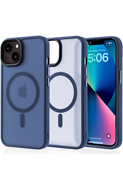 Casey Studios Husa Magsafe iPhone 13, Incarcare Wireless, Margini Ridicate, S...