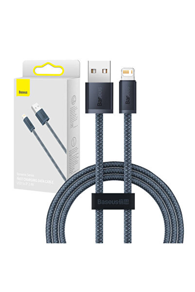 Baseus Cablu Dynamic USB la Lightning, 2.4A, 2m (gri)