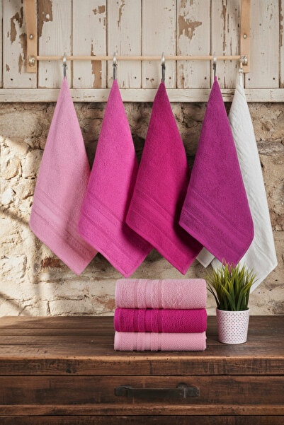My Catherine 4-Piece Towel Set Hand - Face Towel 30X50 cm |   Kitchen Towel |   Cotton