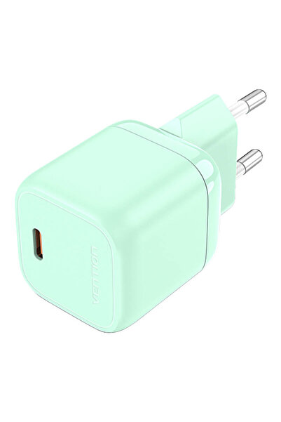 Vention FAKG0-EU USB-C GaN 30W încărcător de putere (verde)