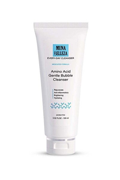 Muna Belleza منظف الوجه بالأحماض الأمينية لعلاج حب الشباب والبشرة الدهنية وال...