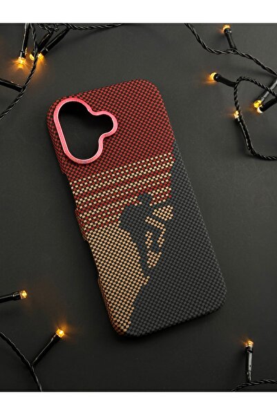 Enes Elektronik حافظة متوافقة مع آيفون 17 بتصميم عصري وألوان دافئة وبسيطة وأنيقة