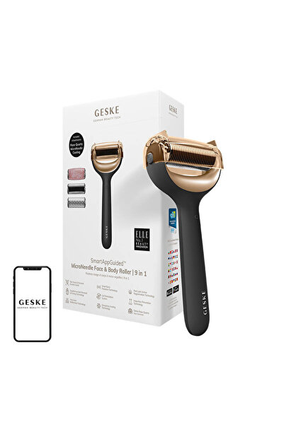 Geske Micro Needle Face&Body Roller 9in1 with APP (gray)