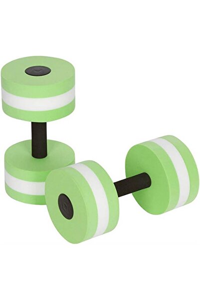 WINOMO دمبل حمام سباحة من الفوم للتمرين المائي - عائم - أخضر (قطعتان)