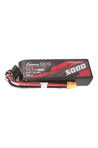 GENS ACE G-Tech 5000mAh 11.1V 60C 3S1P LiPo cu XT60 Plug
