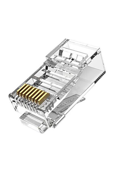 Vention Conector modular RJ45 Cat.5E UTP IDBR0-50 Transparent, 50 buc