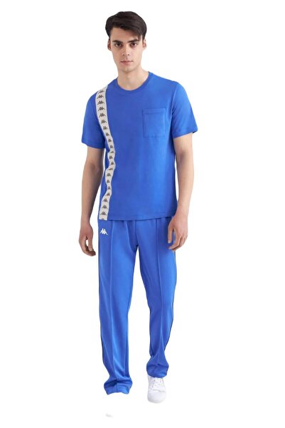 Kappa 341E78Wal3 222 Banda Ecop Tk Men's Sports T-Shirt Blue