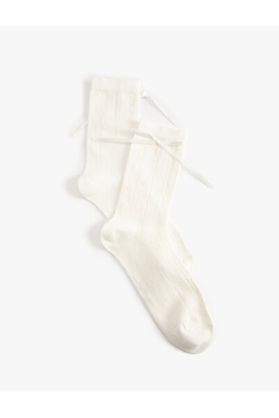 Koton Bow Detailed Socks