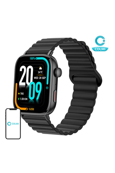 COLMI Ceas inteligent C8 Max cu curea magnetică (negru)