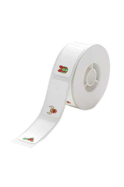 NiiMbot etichete termice T autocolante 12x30mm 210 bucăți (Crăciun)