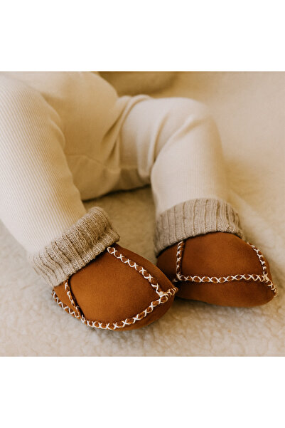 Kusursuzanne El Yapımı Deri Bebek Patikleri – Yumuşak Tabanlı Mokasen |