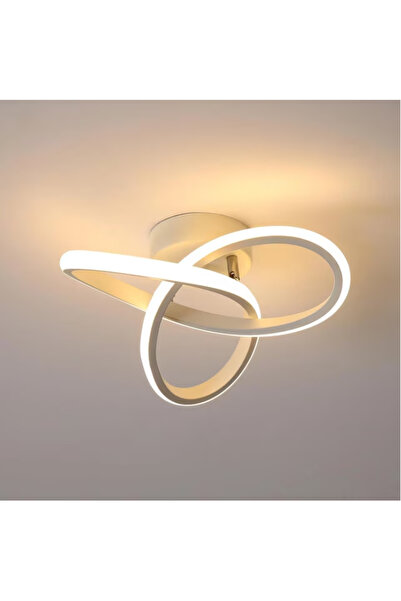 OEM Comely LED Ceiling Light, 22W, 3000K Warm Light, Modern, 30 cm, Ring Design, White