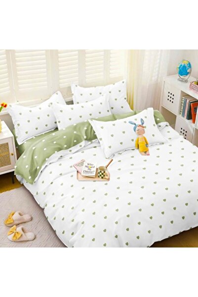 Pucioasa Double bed linen with elastic, satin cotton