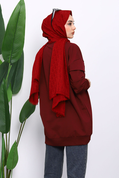 İmajButik Μπλουζάκι με λαιμόκοψη με τύπωμα Sweat