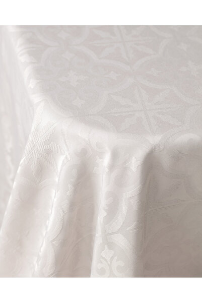 Madame Coco Pradines Tablecloth - Light Gray - 160X230 cm