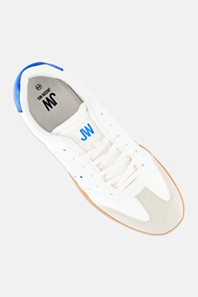 JASON WU Men Brand Logo Lace Up Casual Shoes, White