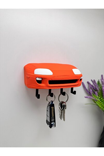 Butik 3D Printing Decorative Toyota Supra Model Designed Keychain