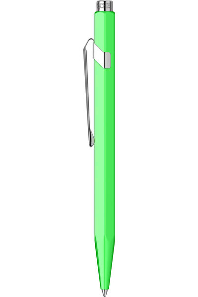 Caran d'Ache 849 Fluo Line Green CT Mechanical pencil, lime green, metal case