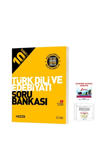 Hız Yayınları 2025-2026 Müfredat 10 Sınıf Türk Dili Ve Edebiyatı Soru Bankası...