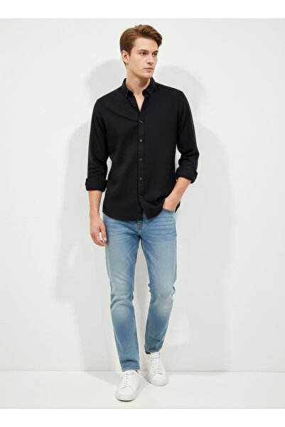 YusayTr Men's Straw Shirt 100% Cotton