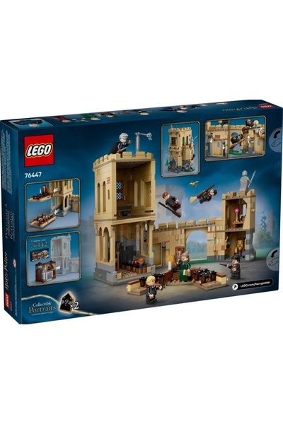 LEGO LEGO® Harry Potter™ - Castelul Hogwarts: Lecții de zbor 76447, 651 de piese, 9 ani+