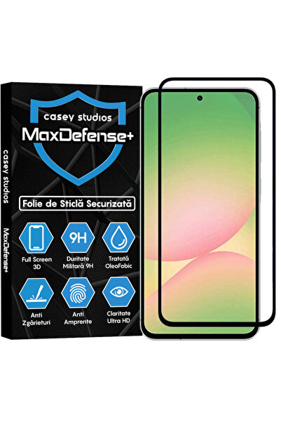 Casey Studios Folie Sticla Samsung Galaxy A56, Full Cover 3D, HD, Anti Zgarie...