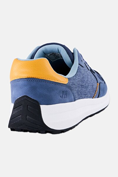 JASON WU Men Brand Logo Lace Up Shoes, Ash Blue