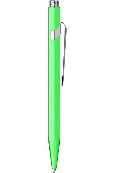 Caran d'Ache 849 Fluo Line Green CT Mechanical pencil, lime green, metal case