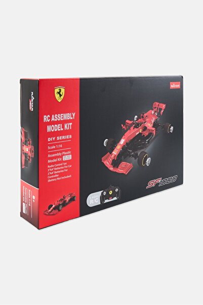 Rastar Scuderia Ferrari 1/16 Scale RC Assembly Model Kit, Red