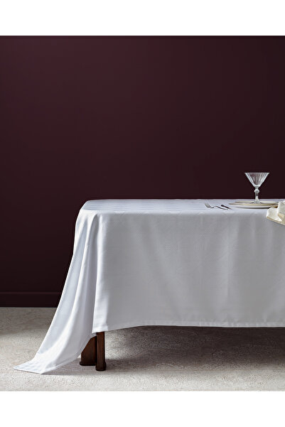 Madame Coco Mayenne Tablecloth - White - 160X300 cm